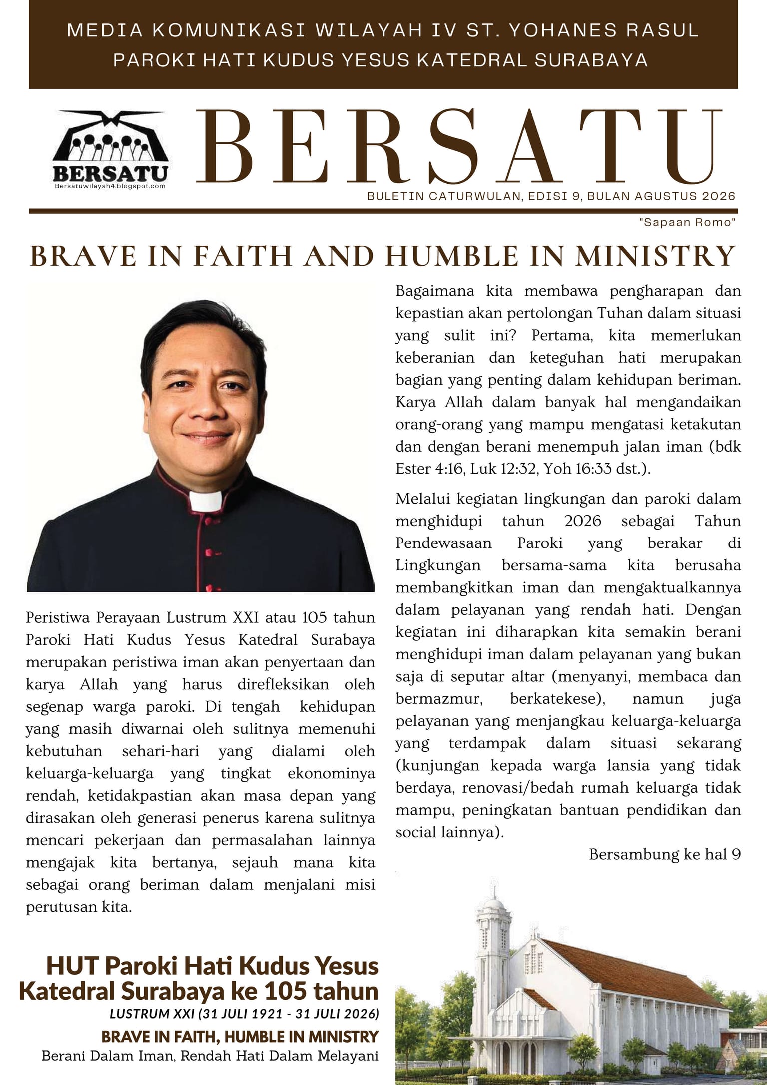 Tabloid BERSATU WIL 4 PHKY edisi 9, Agustus 2026